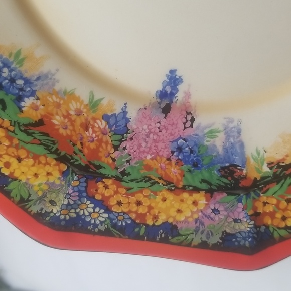 H & K Tunstall Floradora Art Deco Serving Plate - Picture 11 of 15